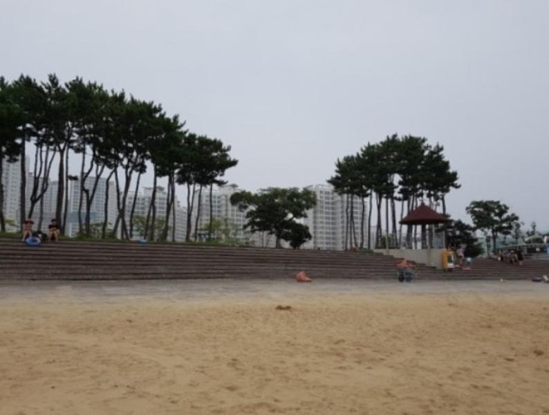 여수시 웅천해수욕장